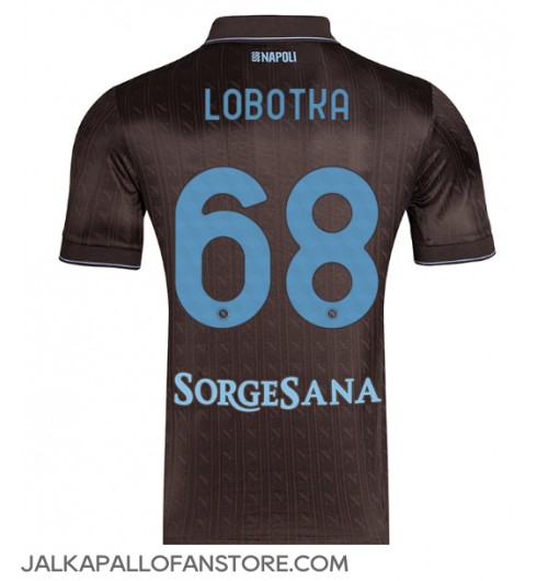 SSC Napoli Stanislav Lobotka #68 Kolmaspaita 2025-26 Lyhythihainen SSC Napoli Stanislav Lobotka #68 Kolmaspaita 2025-26 Lyhythihainen